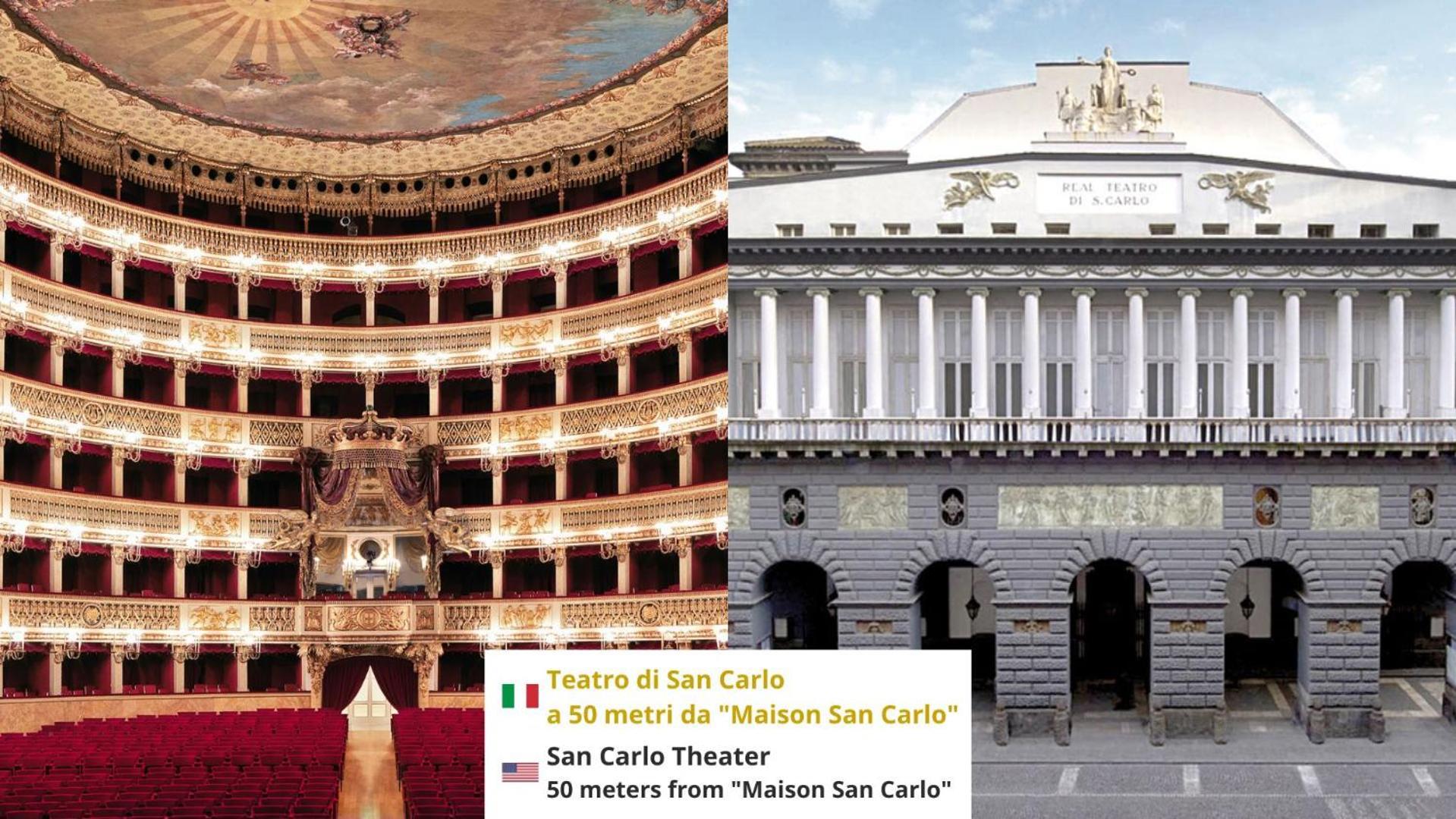 Maison San Carlo Luxury Suites Naples Luaran gambar